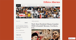 Desktop Screenshot of ethicsalarms.com